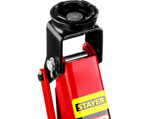STAYER 2т, 130-350 мм, домкрат гидравлический подкатной RED FORCE 43153-2