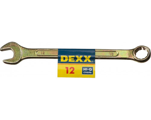 DEXX 12 мм, комбинированный гаечный ключ 27017-12