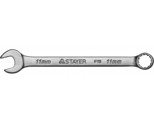 STAYER 11 мм, комбинированный гаечный ключ 27085-11