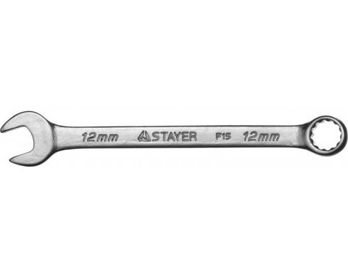 STAYER 12 мм, комбинированный гаечный ключ 27085-12