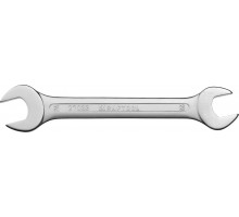 KRAFTOOL 22х24 мм, Cr-V сталь, хромированный, гаечный ключ рожковый 27033-22-24