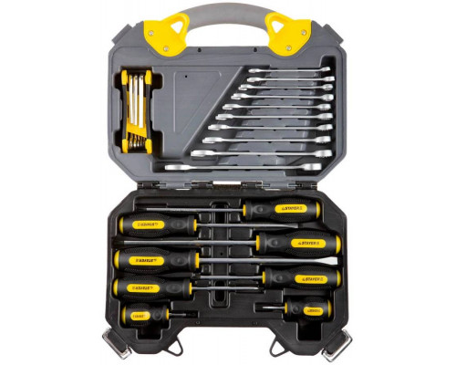 STAYER 26 шт., набор слесарно-монтажного инструмента PROFI 26 27710-H26 Professional