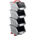 Keter 1,3 л, набор лотков 4 шт. Clickbin 38066-K4