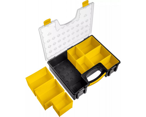 STAYER 420х334х115 мм (16,5"), пластиковый, органайзер ROCKET-8 38033-16_z01