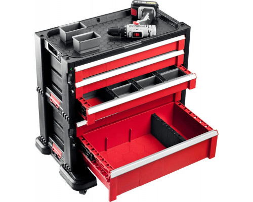 Keter 22", пластиковый, тележка с 5 ящиками DRAWER 2+3 38380-5