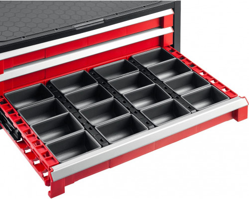 Keter 22", пластиковый, тележка с 5 ящиками DRAWER 2+3 38380-5