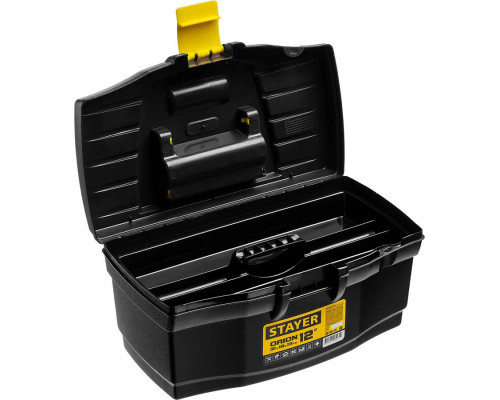 STAYER 310 x 180 x 130мм (12"), пластиковый, ящик для инструментов ORION-12 38110-13_z03