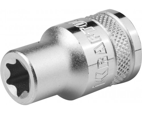 KRAFTOOL 1/2", E14, Cr-V сталь, хромированная, торцовая головка 27810-14_z01