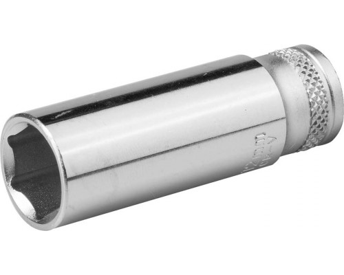 KRAFTOOL 1/4", 12 мм, Cr-V сталь, хромированная, торцовая головка 27817-12_z01