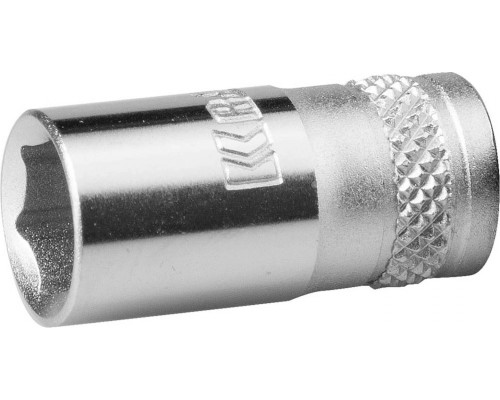 KRAFTOOL 1/4", 8 мм, Cr-V сталь, хромированная, торцовая головка 27815-08_z01
