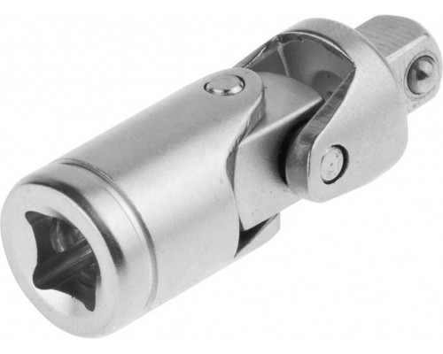 ЗУБР 1/4", Cr-V сталь, карданный шарнир МАСТЕР 27723-1/4