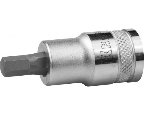 KRAFTOOL 1/2", 55 мм, S2 сталь, H7, фосфатированная, торцовая бита-головка INDUSTRIE QUALITAT 27908-07_z01