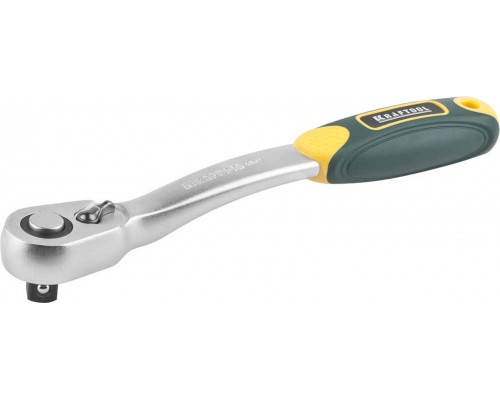 KRAFTOOL 1/2", 72 зубца, Cr-V сталь, трещотка для торцовых головок 27795-1/2_z02