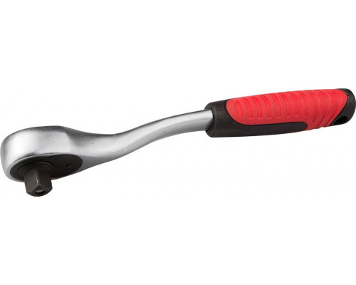 ЗУБР 1/4", 72 зубца, Cr-V сталь, трещотка для торцовых головок 27730-1/4