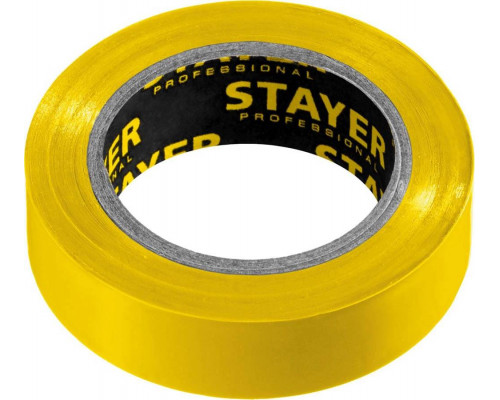 STAYER 15 мм х 10 м, не поддерживает горение, изоляционная лента пвх  Protect-10 12291-Y