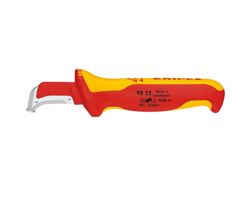 KNIPEX 155 мм, нож для удаления изоляции KN-9855