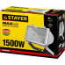 STAYER 1500 Вт, MAXLight, с дугой крепления под установку, белый, прожектор галогенный 57107-W