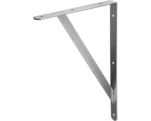 STAYER 400х280х30х4 мм, оцинкованный, уголок-кронштейн, усиленный 37423-5