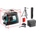 KRAFTOOL линейный лазерный нивелир со штативом LL3D #3 34640-3 Professional