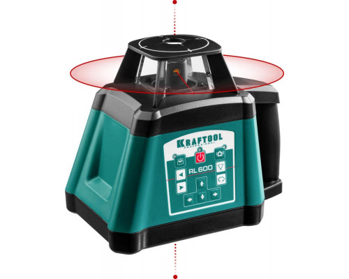 KRAFTOOL ротационный лазерный нивелир в кейсе RL600 34600 Professional