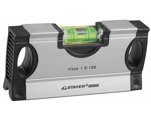 STAYER MINI 2,0 : 100 уровень для "водных" работ с фиксированным углом, 34732-2,0