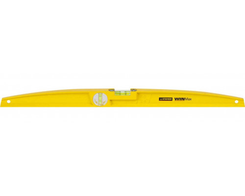 STAYER WINMax 600 мм уровень литой усиленный, 2 глазка, фрезерованный, резиновые накладки, 34713-060_z01