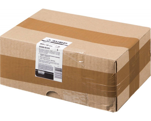 ЗУБР M8 x 10 мм, 5 кг, оцинкованный, болт ГОСТ 7798-70 303080-08-010