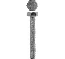 ЗУБР M8 x 20 мм, 6 шт., болт с шестигранной головкой DIN 933 4-303076-08-020