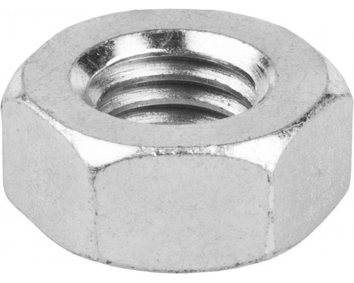 ЗУБР M10, 5 кг, кл. пр. 6, ГОСТ 5927-70, оцинкованная гайка 303550-10