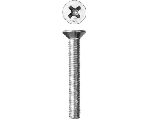 ЗУБР M4 x 20 мм, 17 шт., потайная головка, винт DIN 965 4-303116-04-020
