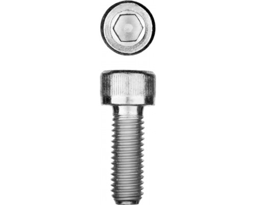 ЗУБР М6x16 мм, 5 кг (920 шт.), кл. пр. 8.8, оцинкованный, винт DIN 912 30318-06-016