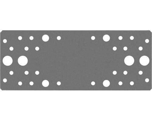 ЗУБР 200 x 80 x 2 мм, крепежная пластина КП-2.0 310236-200-80