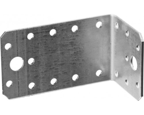 ЗУБР 55х50х90 мм, крепежный уголок асимметричный 310156-55