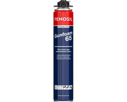 PENOSIL 870, пистолетная, пена монтажная с увеличенным выходом PREMIUM GUNFOAM 65 A1381Z