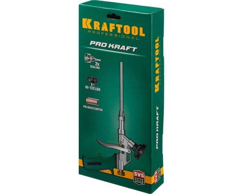 KRAFTOOL тефлоновое покрытие, пистолет для монтажной пены PROKraft 0685_z04