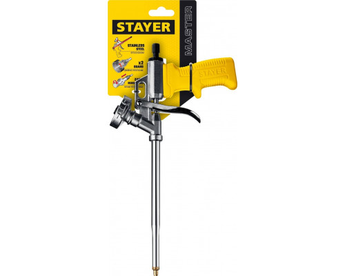 STAYER металлический корпус, пистолет для монтажной пены 06863_z02