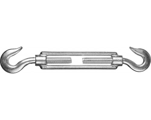 STAYER М6, 15 шт., талреп DIN 1480, крюк-крюк 30525-06