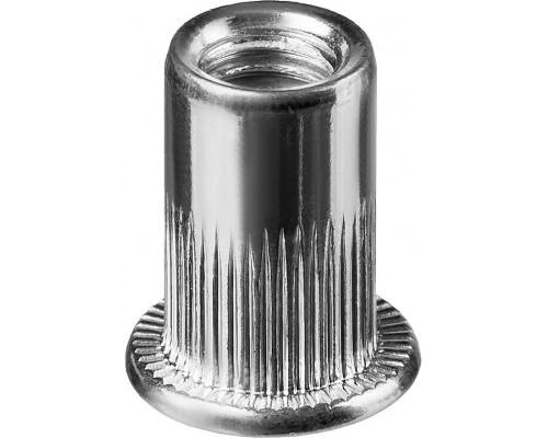KRAFTOOL М8, 250 шт., стальные с насечками, резьбовые заклепки Nut-S 311707-08