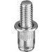 KRAFTOOL М8 х 12.5 мм, 100 шт., стальные, штифт 15 мм, винтовые заклепки Bolt 32235-08-15