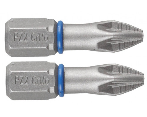 ЗУБР PZ2, 25 мм, 2 шт., бита кованая, торсионная ЭКСПЕРТ 26013-2-25-2