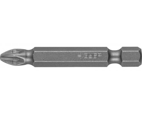 ЗУБР PZ2, 50 мм, 2 шт., биты кованые МАСТЕР 26003-2-50-2