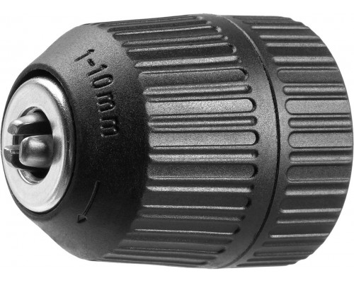 ЗУБР 10 мм, 1/2", быстрозажимной, патрон для дрели 2907-10-1/2_z02
