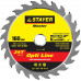 STAYER Ø 160 x 20 мм, 24T, диск пильный по дереву 3681-160-20-24
