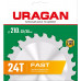 URAGAN 210 х 32/30 мм, 24Т, диск пильный по дереву Fast 36800-210-32-24_z01