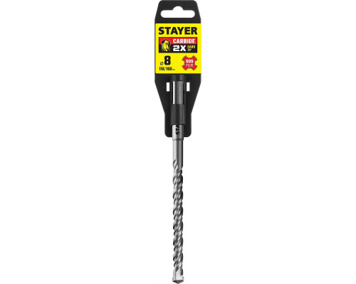 STAYER 8 x 160 мм, бур SDS-plus 2930-160-08_z02