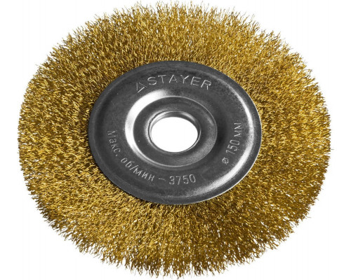 STAYER Ø 150 мм, щетка дисковая для УШМ 35122-150