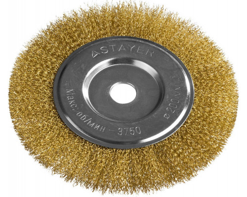 STAYER Ø 200 мм, щетка дисковая для УШМ 35122-200