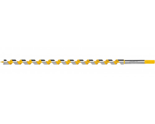 STAYER d=16 х 450 мм, HEX хвостовик, сверло по дереву, спираль Левиса "Spiral" 29475-450-16