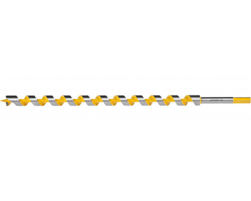 STAYER d=20 х 450 мм, HEX хвостовик, сверло по дереву, спираль Левиса "Spiral" 29475-450-20