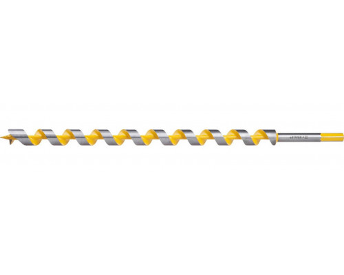 STAYER d=22 х 450 мм, HEX хвостовик, сверло по дереву, спираль Левиса "Spiral" 29475-450-22